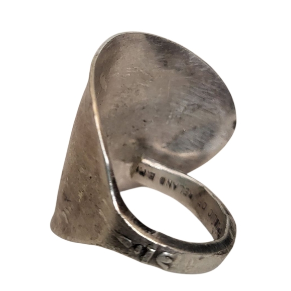 Vintage Sterling Spoon Ring – Handcrafted Heirloom Elegance - Picture 5 of 5
